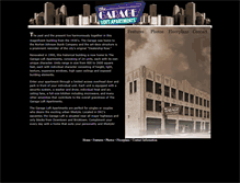 Tablet Screenshot of garageloftokc.com
